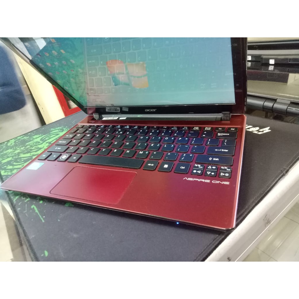 Notebook Second Acer Aspire one 756  sekolah online murah 12 inci