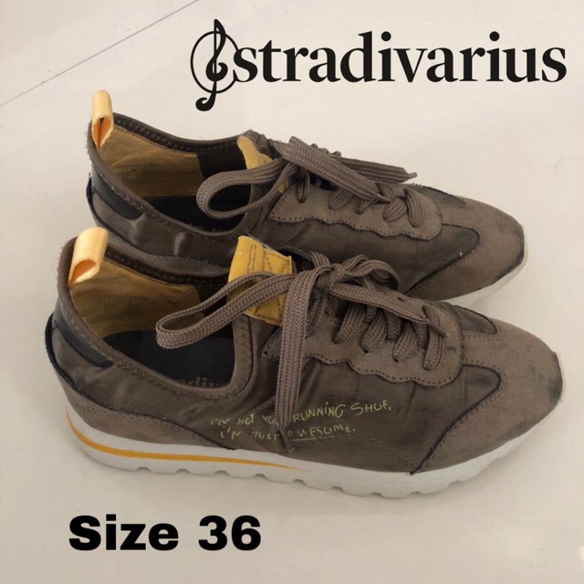 Sepatu army branded stradivarius shoes original second preloved bekas size 36