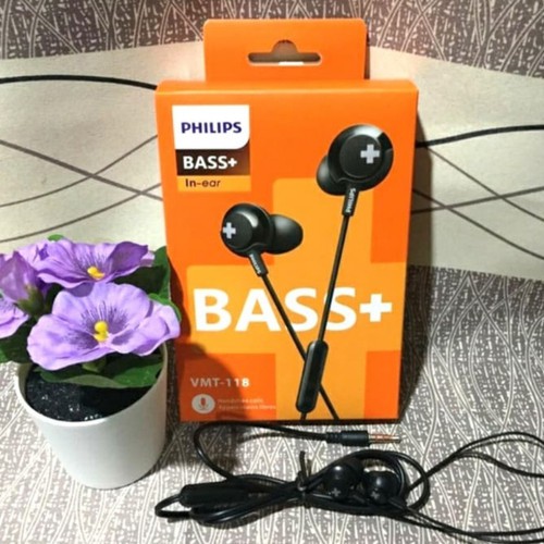 Hansfree Philips/Earphones Philips VMT-118 Bass+ In-Ear