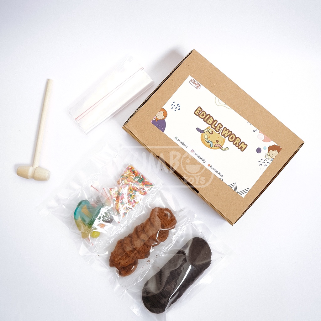 Edible Sensory Play Mainan Montessori