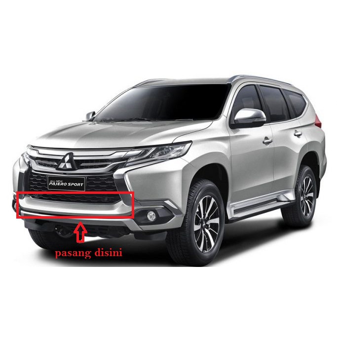 List Bumper Depan Pajero 2016 tipe Polos