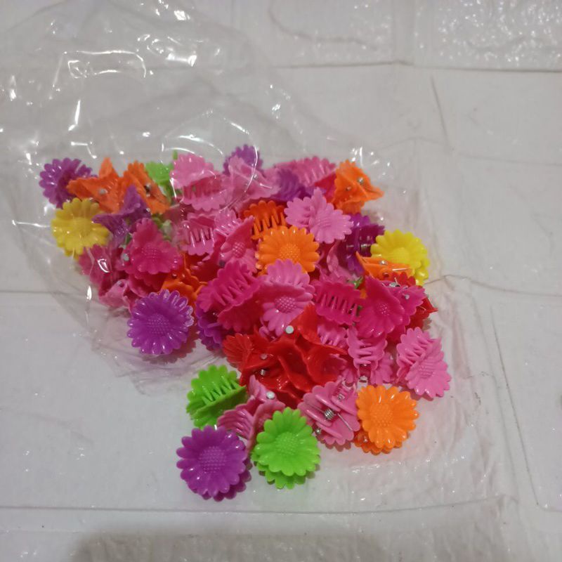 (10pcs)Jepit Kutu Motif Jepit Rambut Korea Mini Motif lucu