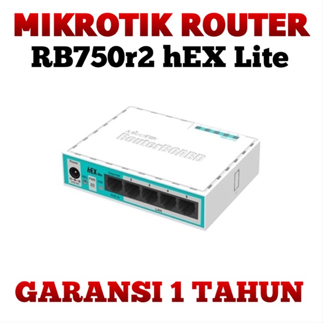 MIKROTIK ROUTER RB750r2 hEX Lite