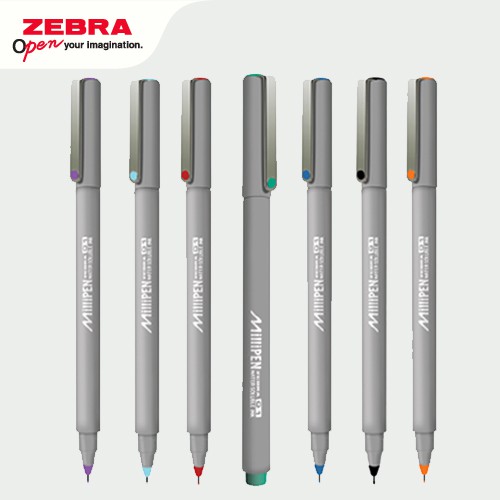 Zebra  MilliPen Fineliner 0.1mm