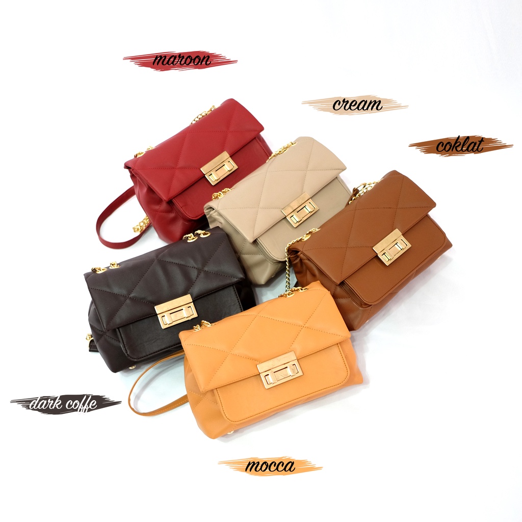 Sling bag Yeira Embos - Tas Selempang Wanita