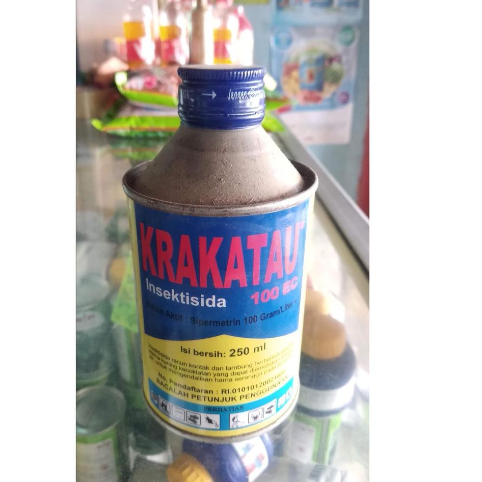 Bagus Dipakai.. OBAT KRAKATAU 100 EC 100 ML INSEKTISIDA PEMBASMI HAMA AMPUH