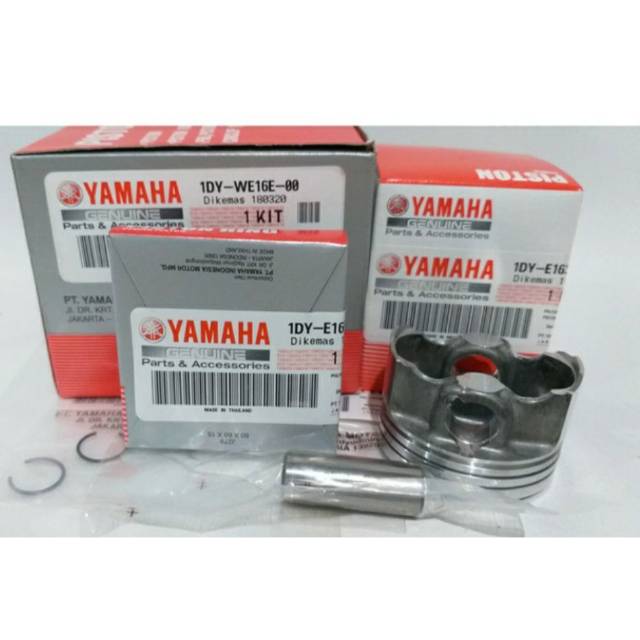 SEHER PISTON KIT JUPITER Z1 OS 100 ASLI ORI YAMAHA 1DY WE16E 00