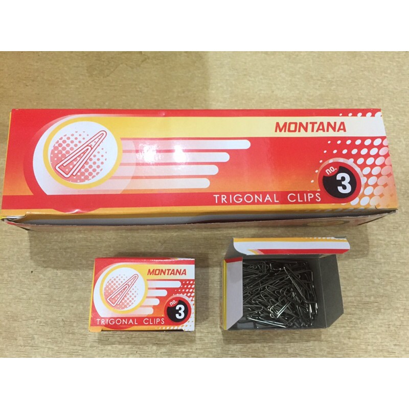 

Trigonal clips No.3 Montan