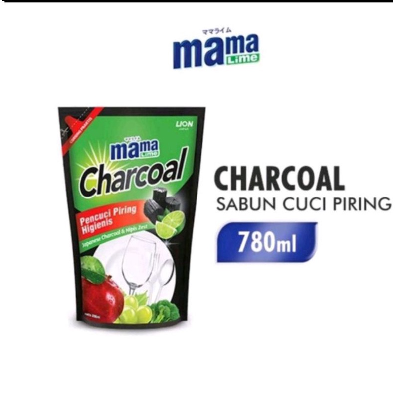 Mama lime charcoal 780ml