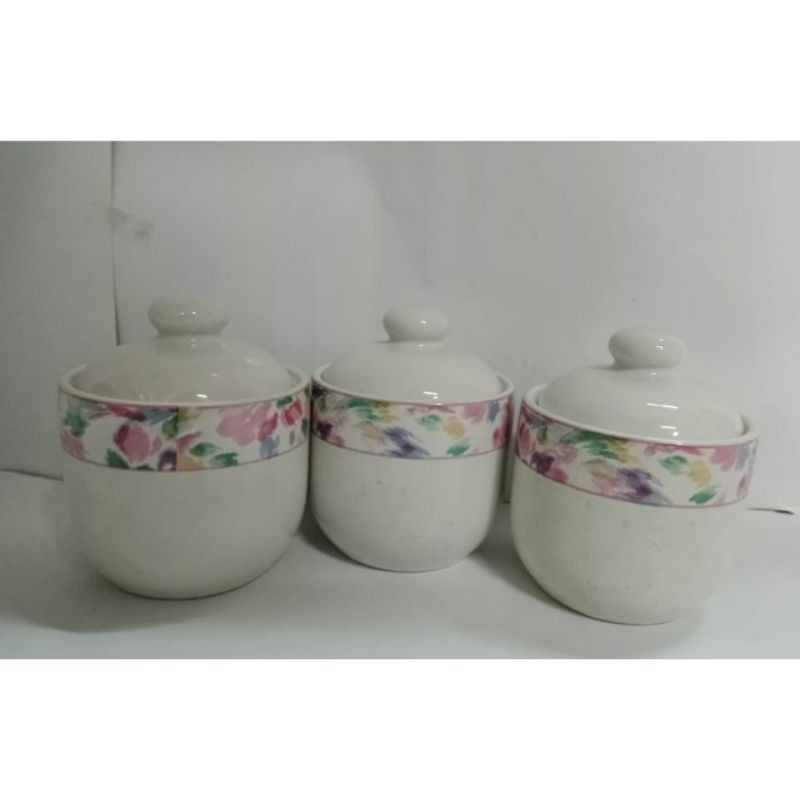 Gelas Keramik Vicromaster + Tutup / Gelas Obat