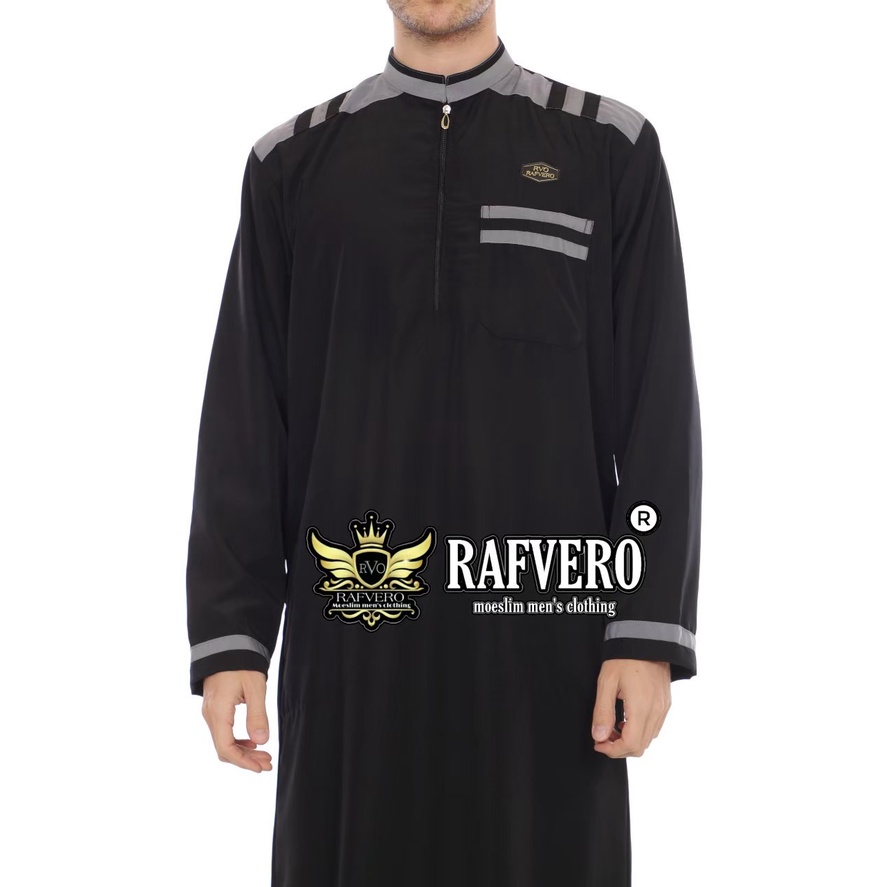 Pakaian Muslim Pria Jubah Gamis Arfan Original Rafvero