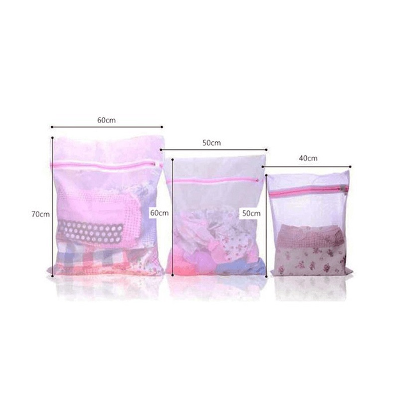 3SP | PR45 Laundry Net Bag Kantong Tas Cuci Bra Kaos Kaki Baju Kotor Bahan Jala Jaring Net