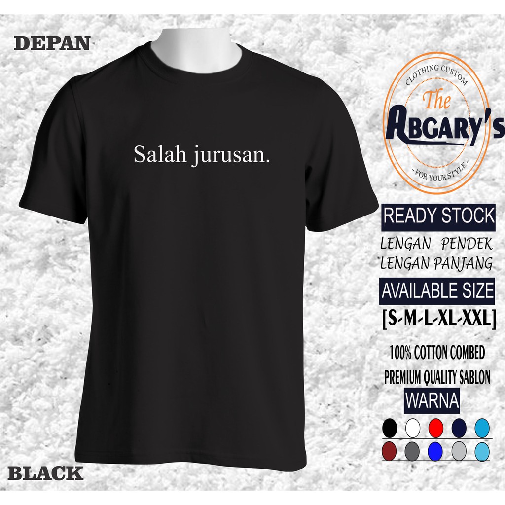 KAOS KATA SALAH JURUSAN