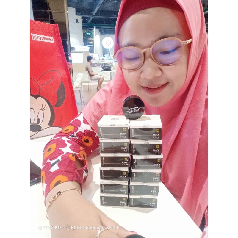 Original raw black jam (small 9ml) korea new packaging ori FREE transparant soap (sabun kecantikan)