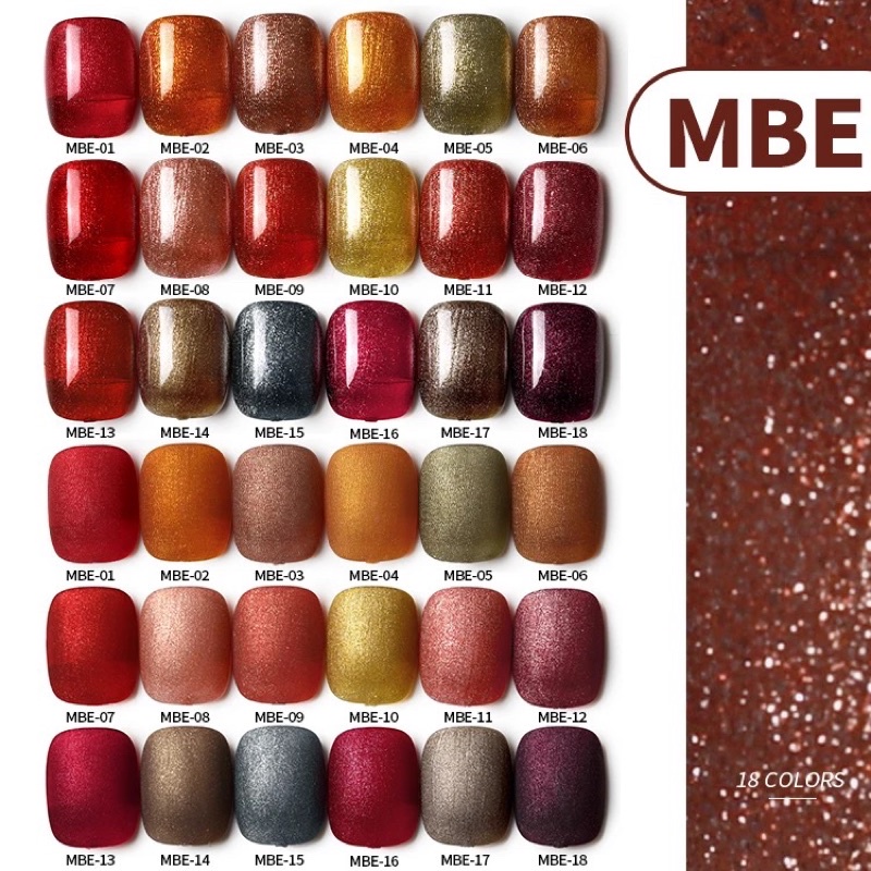 [FLASHES] MBE NAILS POLISH GEL KUTEK GEL 15ml Soak Off UV Gel