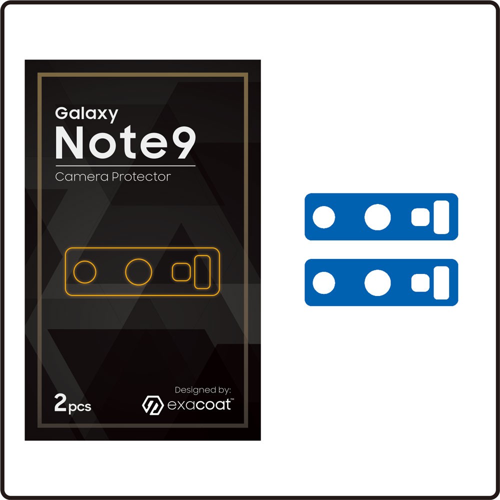 Exacoat Samsung Galaxy Note9 / Note 9 Camera Protector (2pcs)