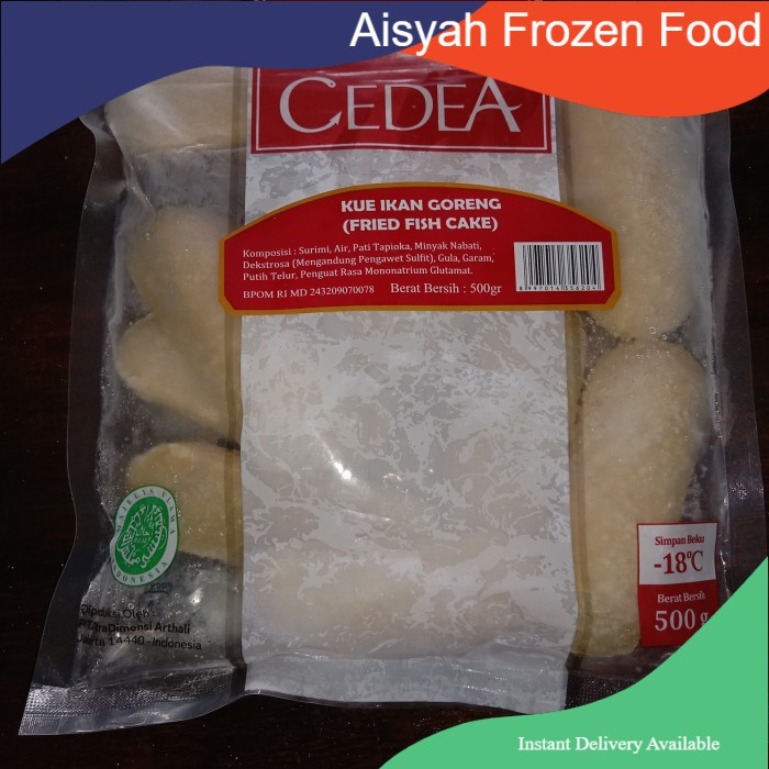

cedea fried fish cake 500gr