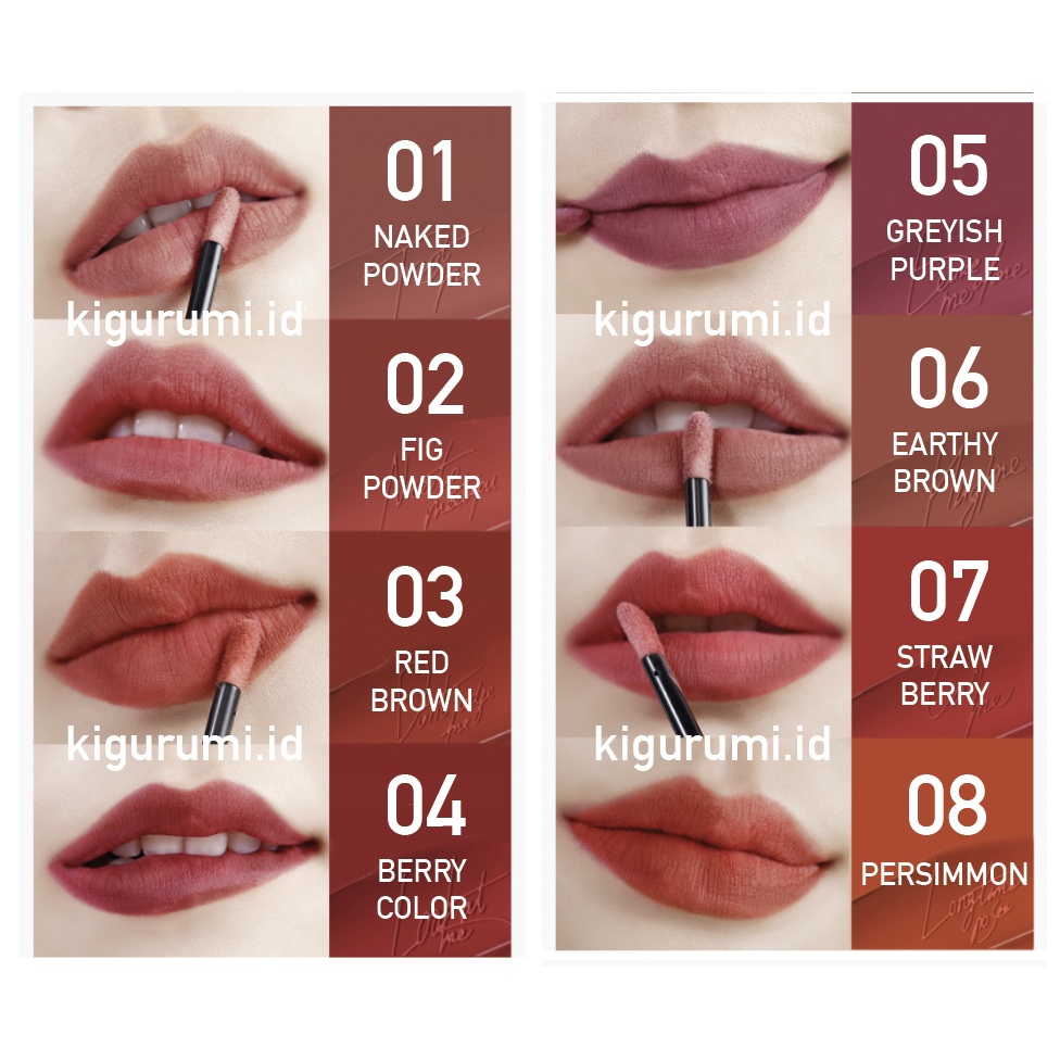 REVERIE DIARY Diamond Lipstick Velvet Matte Lipstik 8 Best Color