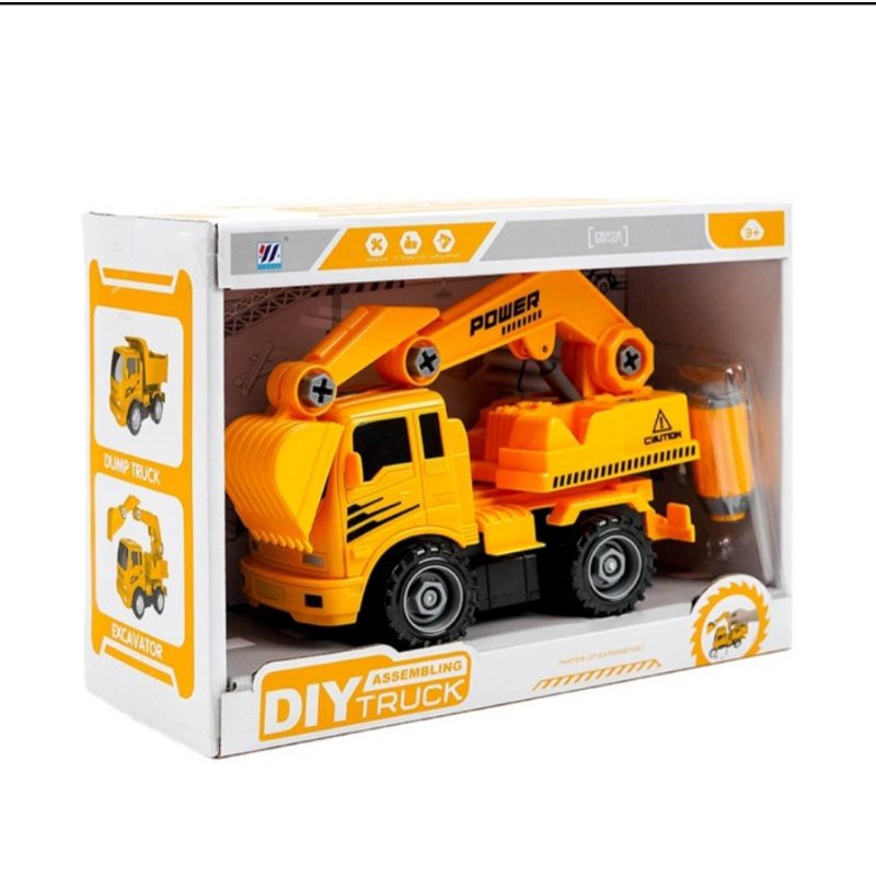 Mainan Truck Anak KKV DIY Assembling Inertia Driver Hands On Experience