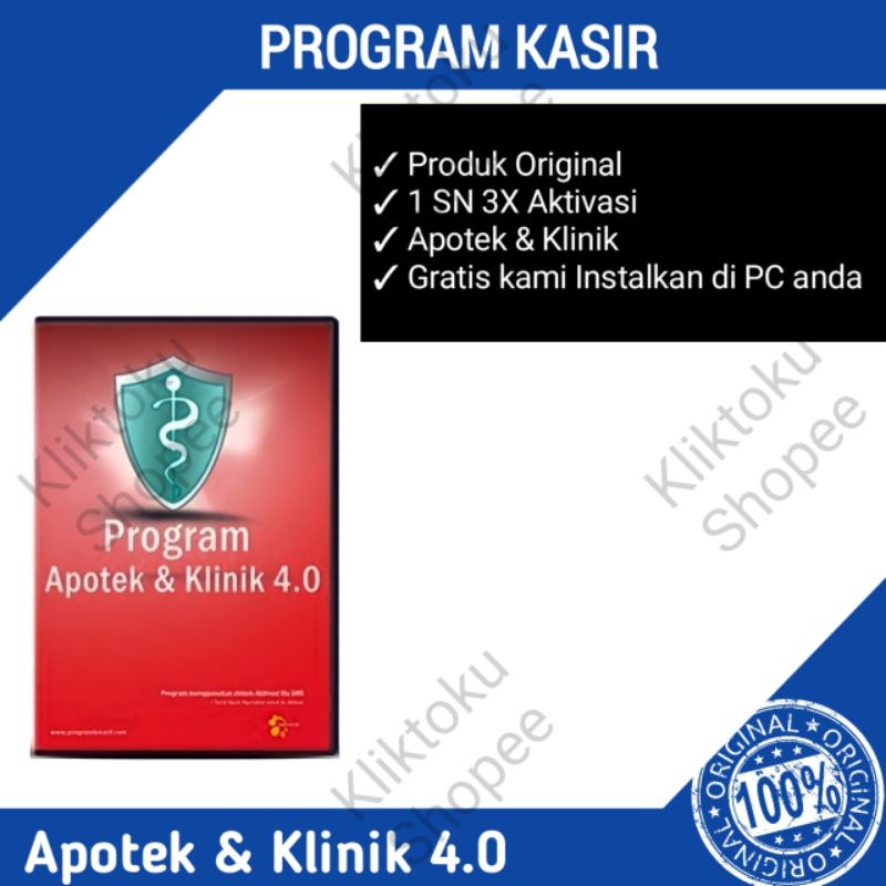 PROGRAM KASIR APOTEK & KLINIK 4.0