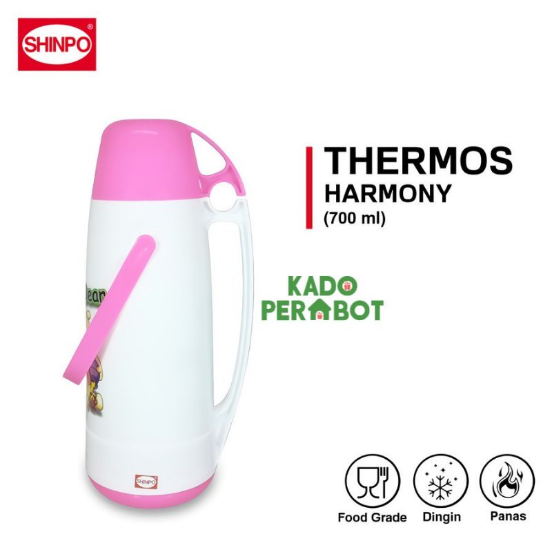 thermos harmony 0.7 L - termos karakter beruang - termos air panas awet