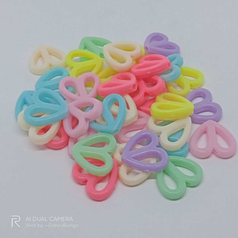 Mote Manik Love 2 mote susu mote Love belah, mote monde