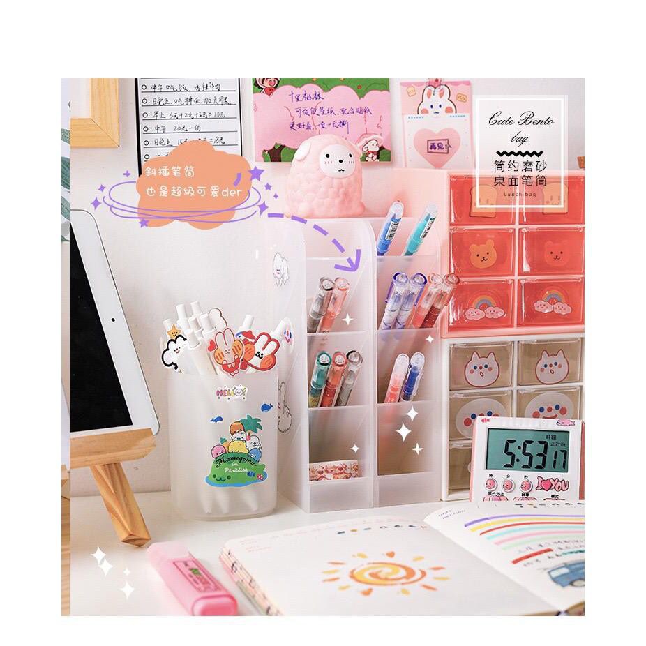 

[COD/GOJEK/GRAB] Tabung / Tempat Pensil / Make Up Transparan / Pen Holder Aesthetic Decoration