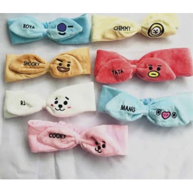 [Per Pc] Headband BTS / BT21 Halus Import