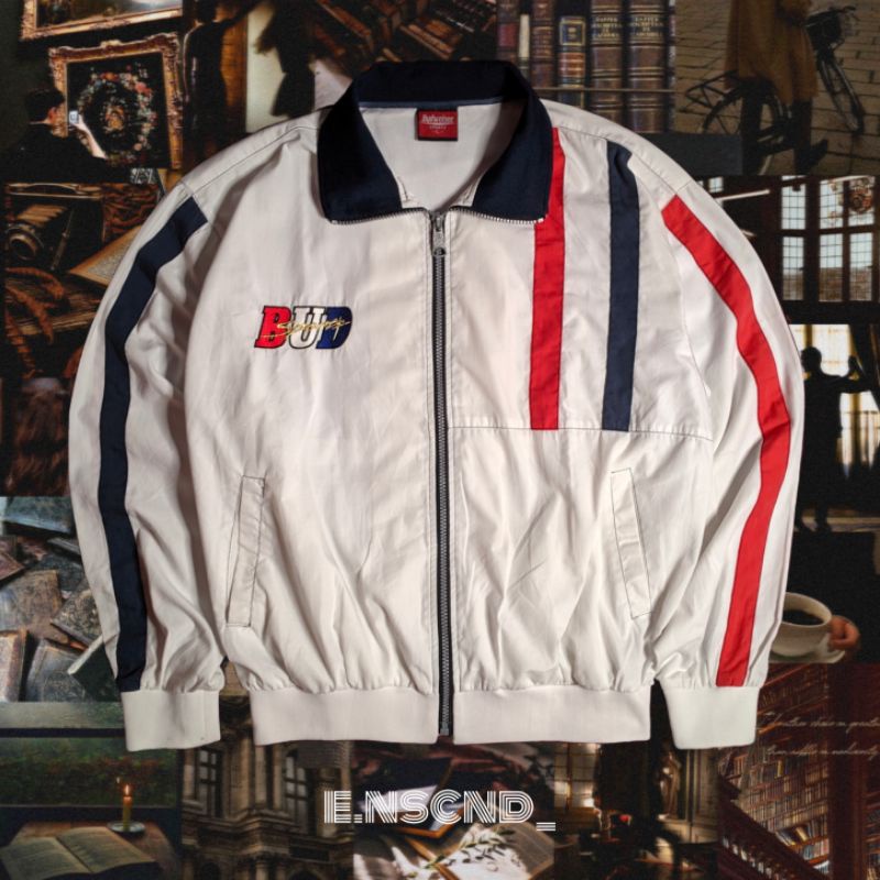 THRIFT JAKET WINDBREAKER ( VINTAGE, COLOR BLOCK, WINDBREAKER)