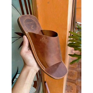  sandal  kulit model kokop polos k06 Shopee Indonesia