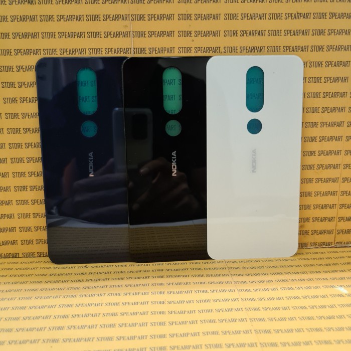 Backdoor Tutup Belakang Back Casing Nokia 6.1 Plus X6 TA1116 Original Kaca