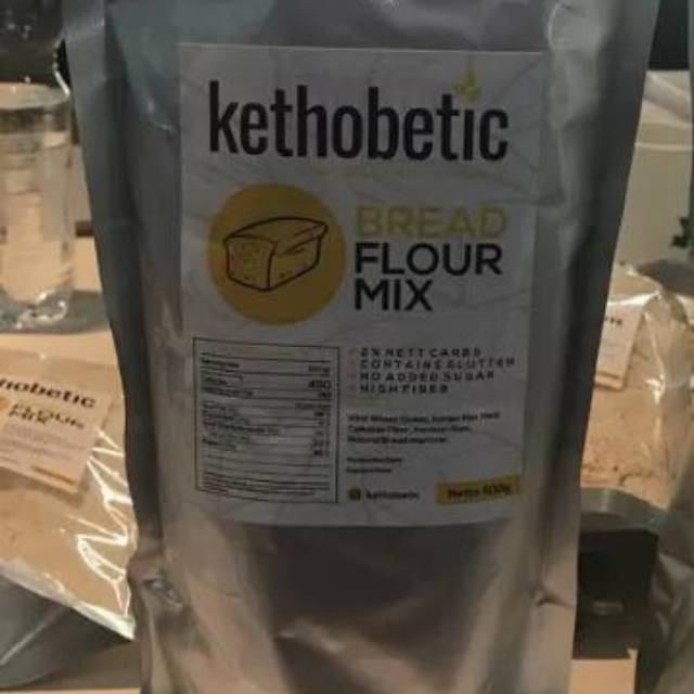Ketobetic Bread 500gr Allaire Tepung Keto Khusus Roti
