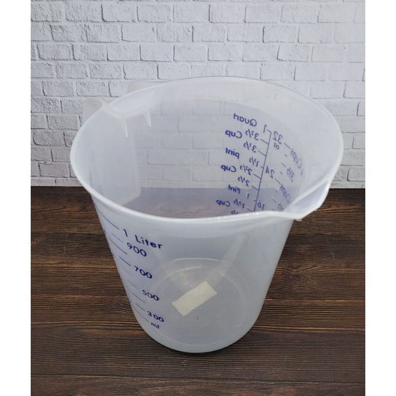 Gelas Takar 1 liter dan 500 ml Takaran Air Gelas takaran ukuran plastik