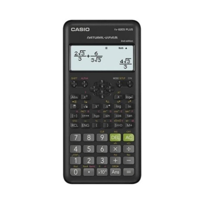 

CODE575 CASIO FX-82ES PLUS - Scientific Kalkulator