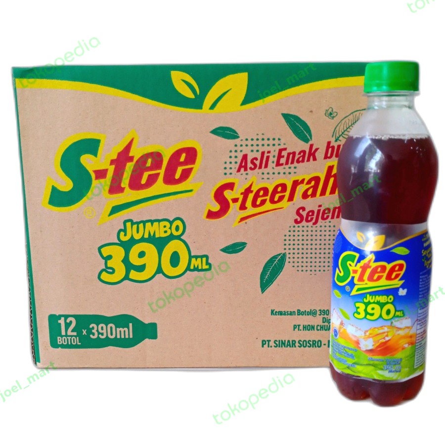 

Stee / S-tee Teh Botol PET 350ml