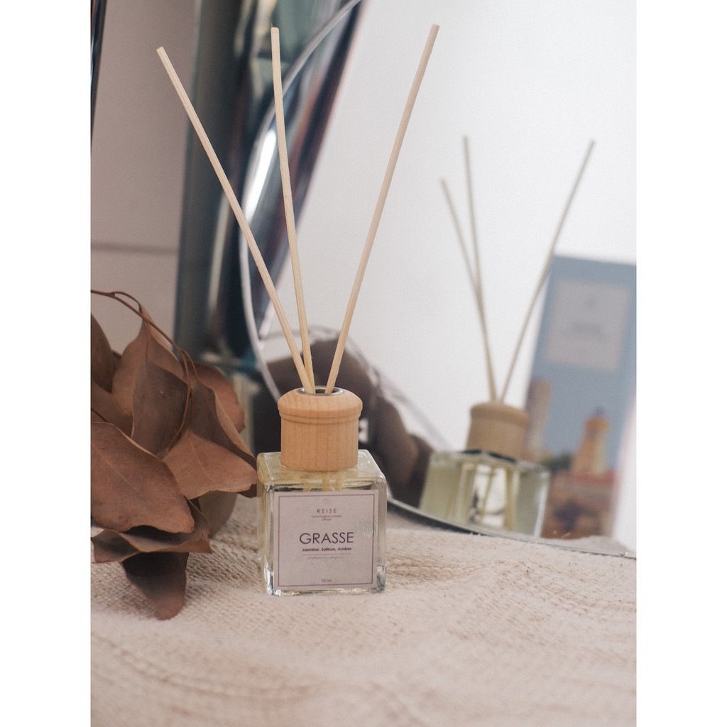 REISE - 50ml Aromatic Rattan Reed Diffuser | Pewangi Pengharum Ruangan-6