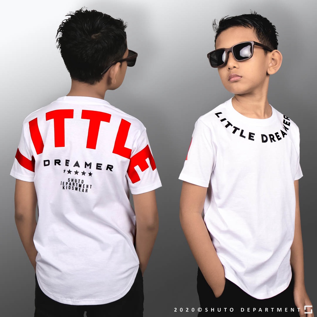 Baju Kaos Anak Laki Laki 1-12 Tahun Warna Putih/Baju Anak Laki Laki/Kaos Anak Laki Laki/Kaos Distro 