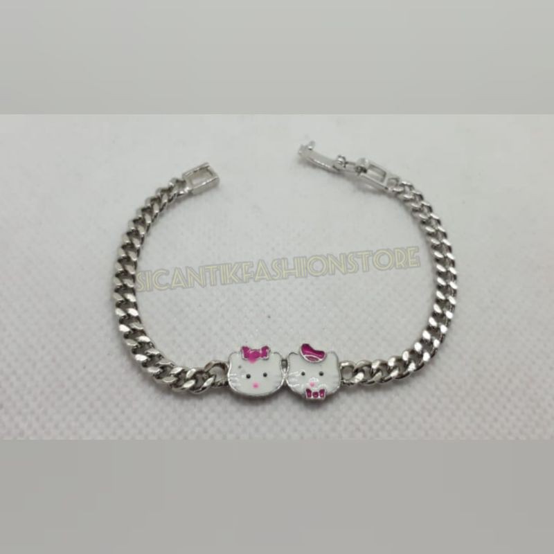 PROMO GELANG TITANIUM ANAK-ANAK TERLLAPIANTI KARAT PERHIASAN ANAK MEWAH LAPIS EMAS TIDAK LUNTUR