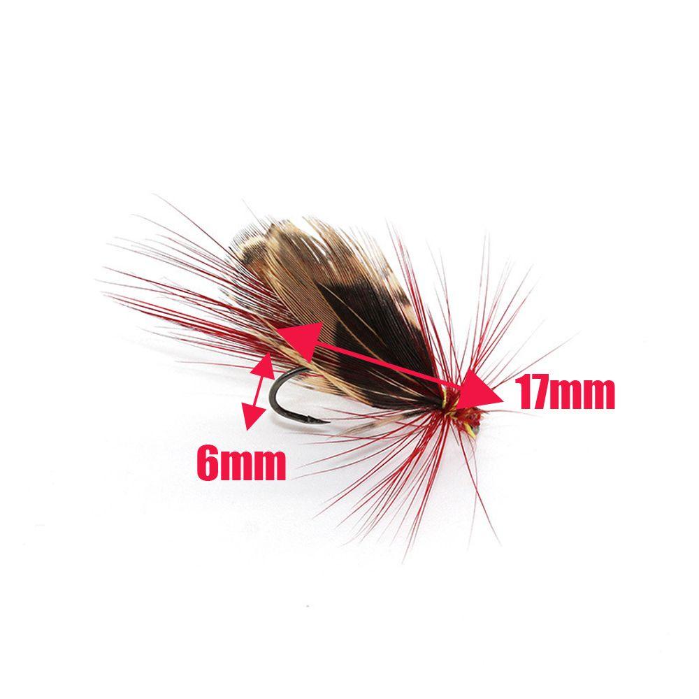 Agustina Serangga Lalat Umpan Pancing Fishing Tackles Bionic Fly Bionic Butterfly Artificial Bait Aksesoris Alat Pancing Memancing Umpan Pancing Jig Wobbler Lures Fly Hooks Tool