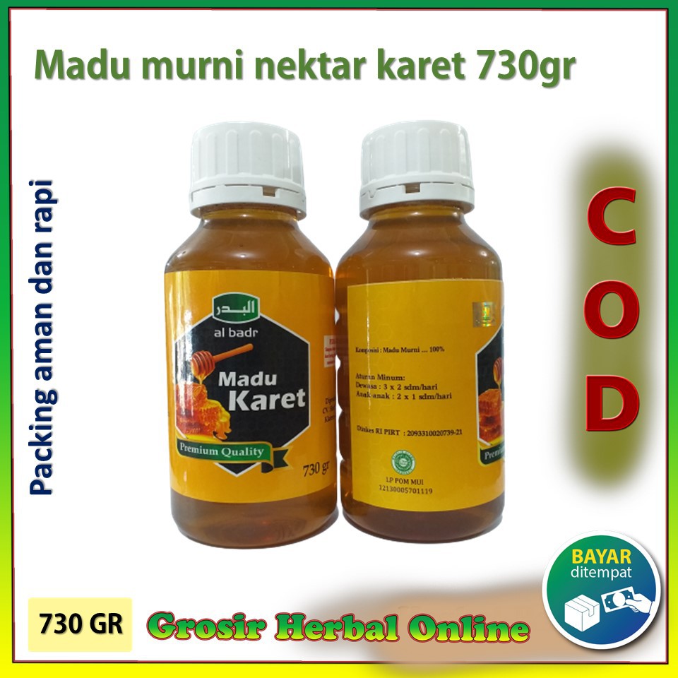 

Madu Karet Al Badr 730gr madu murni