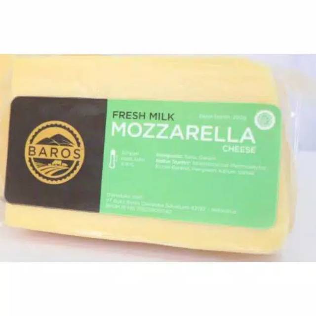 

KEJU MOZARELLA BAROS 259 GRAM