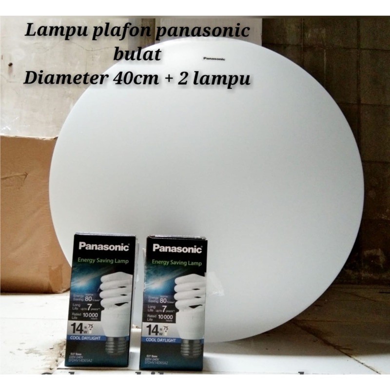 Lampu Plafon Panasonic 40 cm bulat