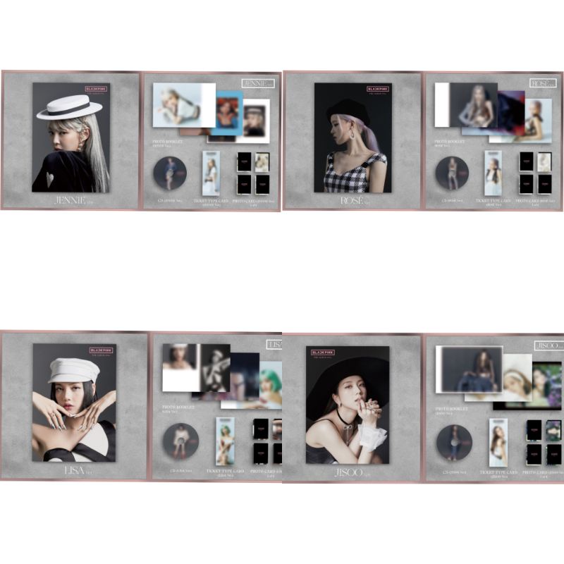 BLACKPINK - THE ALBUM Japan Member Cover