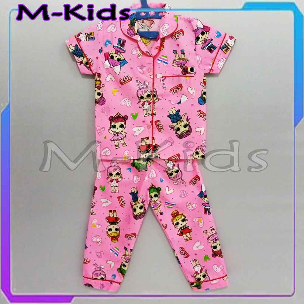 MKids88 - Baju Setelan Katun Anak Gambar Retro Lebah / Honey Bee Stitch LOL