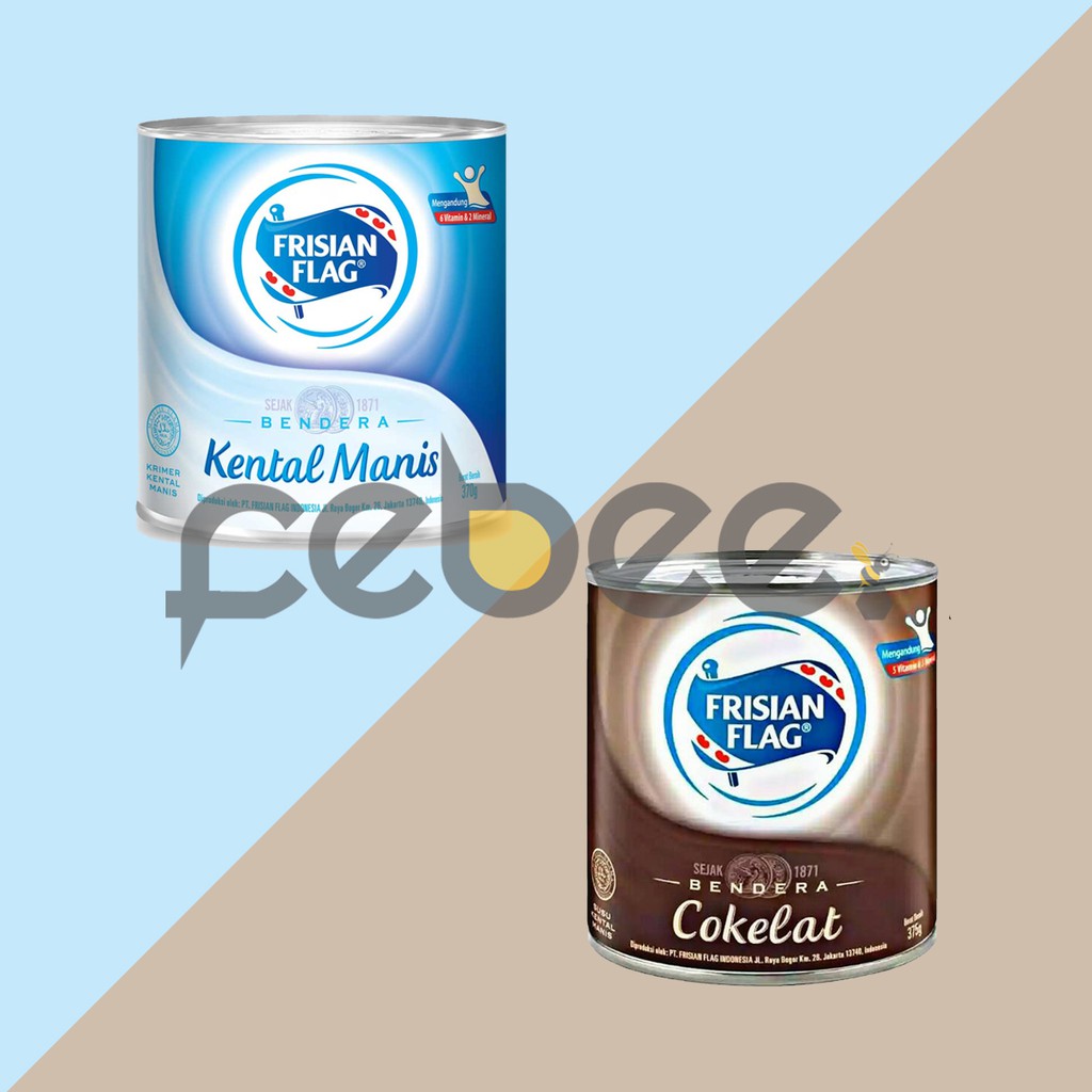 

Frisian Flag / Bendera Susu / Krimer Kental Manis Kaleng 370g