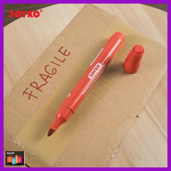 

Silutala- Permanent Marker Spidol Permanen Joyko Pm-36Rf Round Tip Free Refill -Ori.