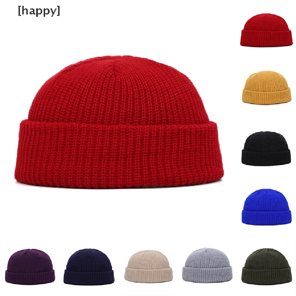 Topi Beanie Musim Dingin Untuk Pria Dan Wanita