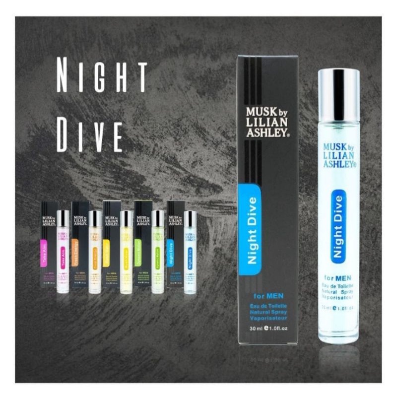 Musk By Lilian Ashley Night Dive 30ml (Eau De Toilette Perfume)