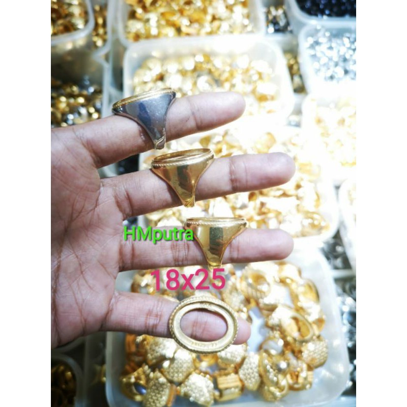 ring emban titanium super kualitas model polos
