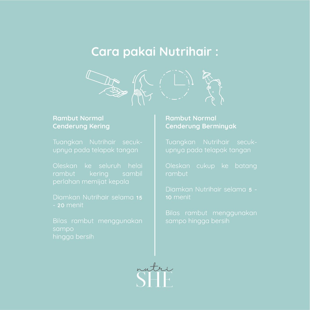 NUTRIHAIR - SERUM RAMBUT BY NUTRILASH - NUTRISHE - BPOM